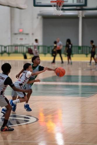 Surge players competing in a tournament game